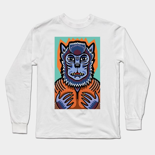 01 ARLEIL SCHOUS Long Sleeve T-Shirt by Howlin' Quin de Vreede